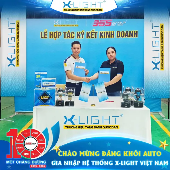 Đăng Khôi Auto Chính Thức Gia Nhập Hệ Thống X-Light Việt Nam – Mở Rộng Giải Pháp Nâng Cấp Ánh Sáng Ô Tô Chuyên Nghiệp